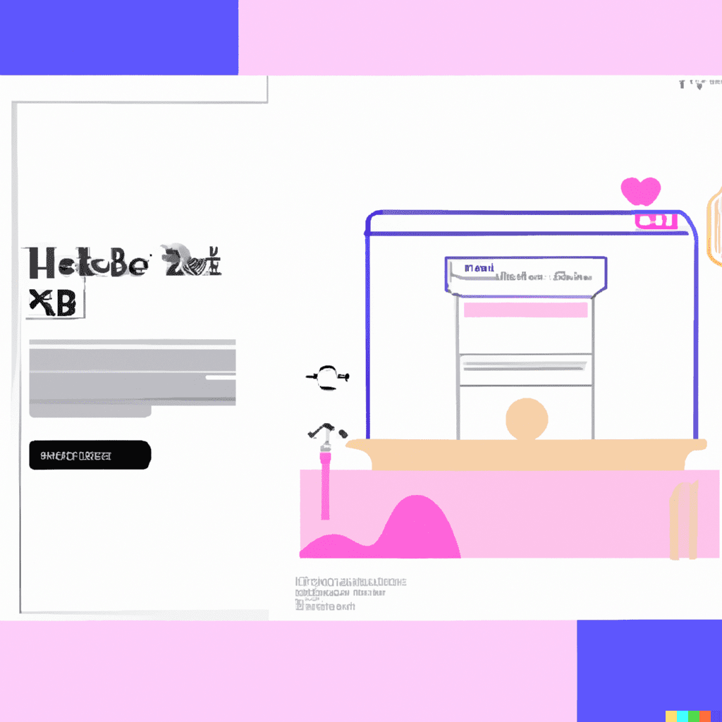 Abstract illustration showing a hotel website, highlighting strategies to boost direct bookings